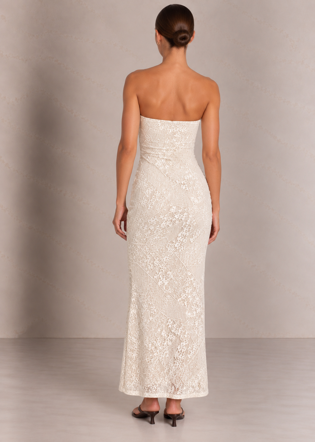 Marselle Maxi Dress, Beige