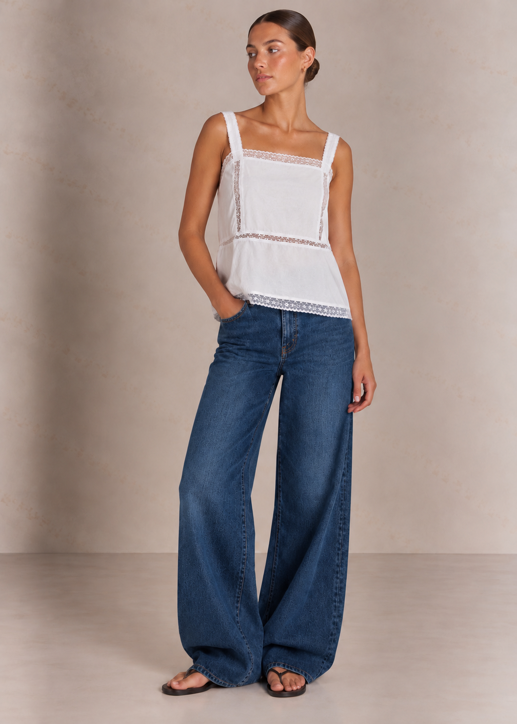 COMING SOON || Vera Top, White