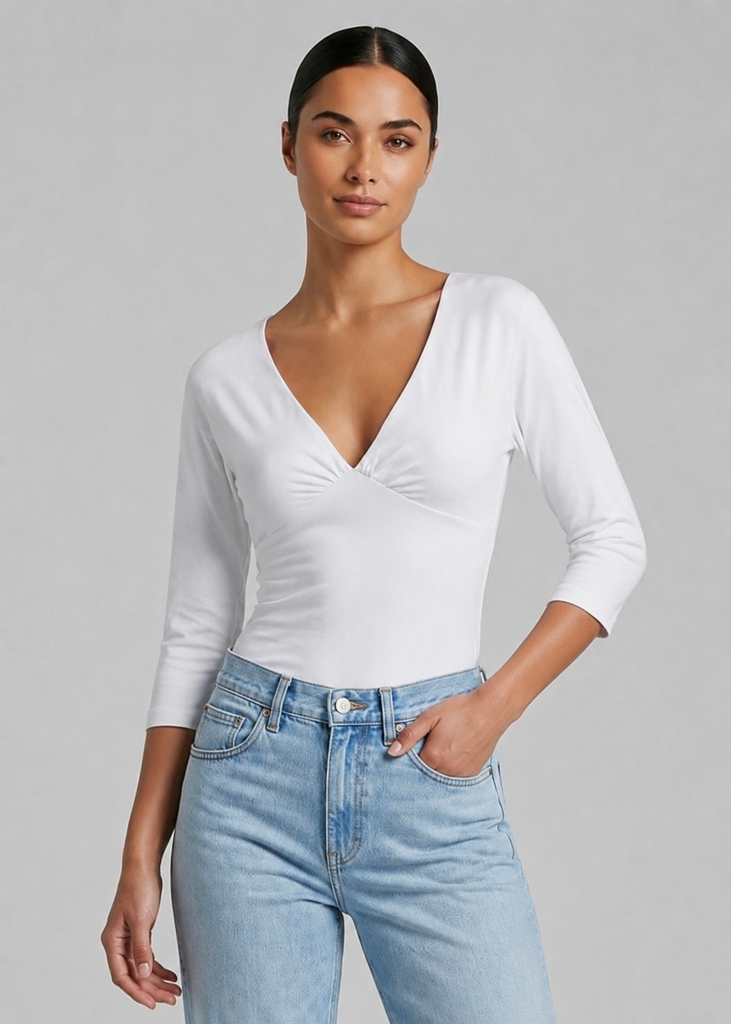 Poise Top, White