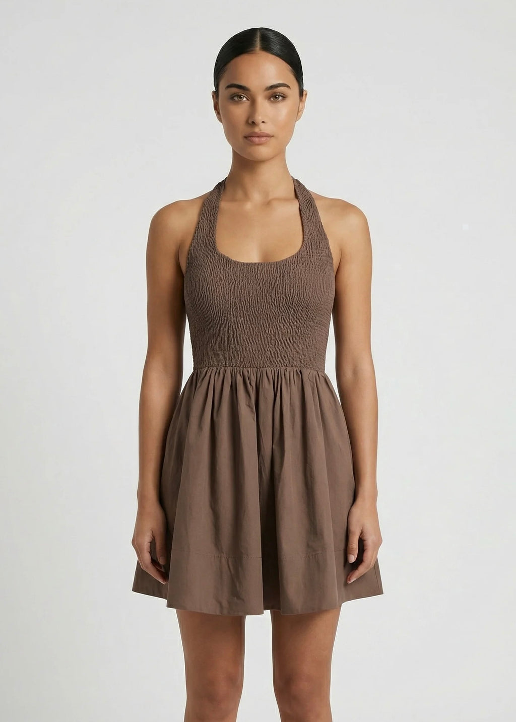Mallory Mini Dress, Choc