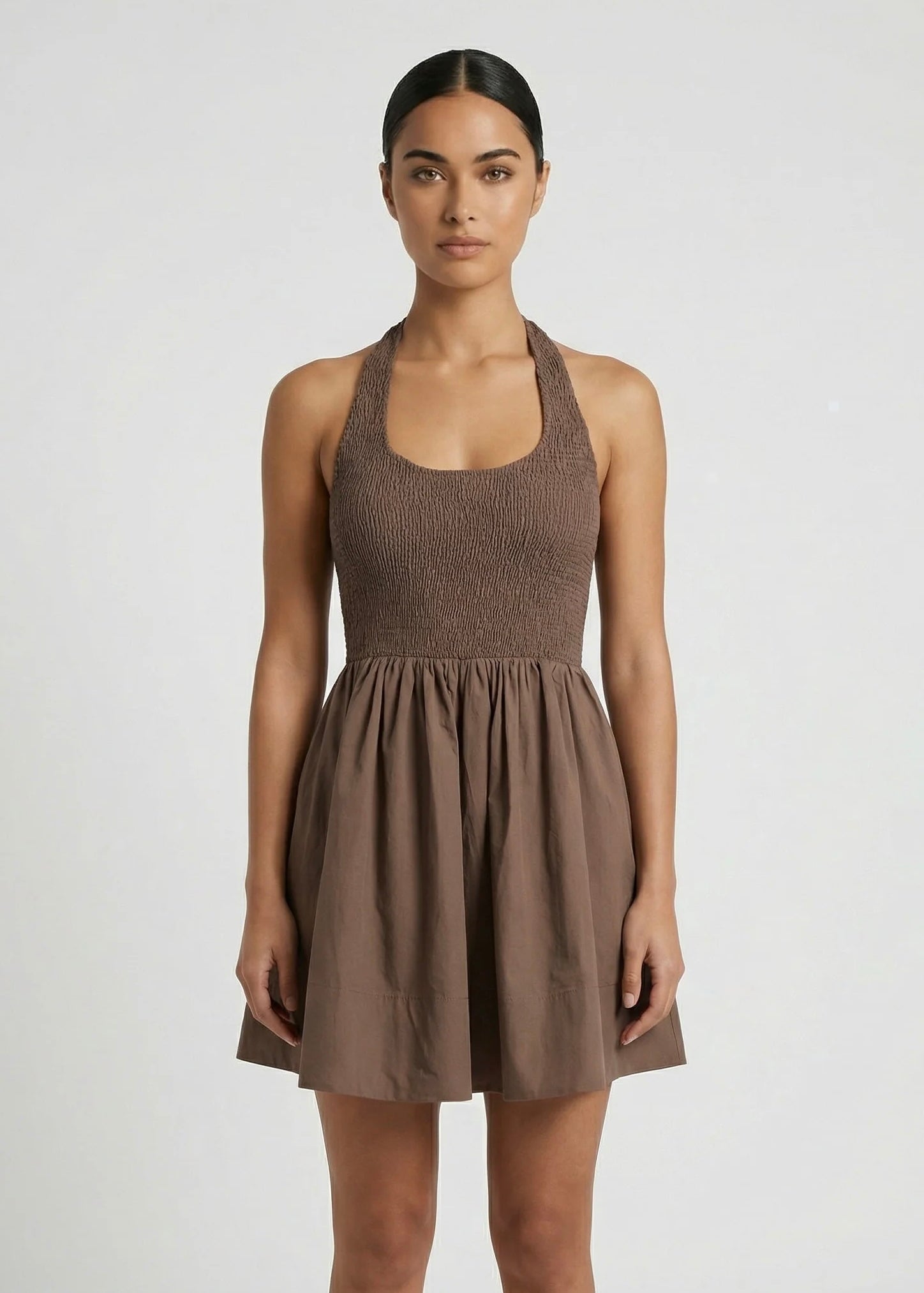 Mallory Mini Dress, Choc