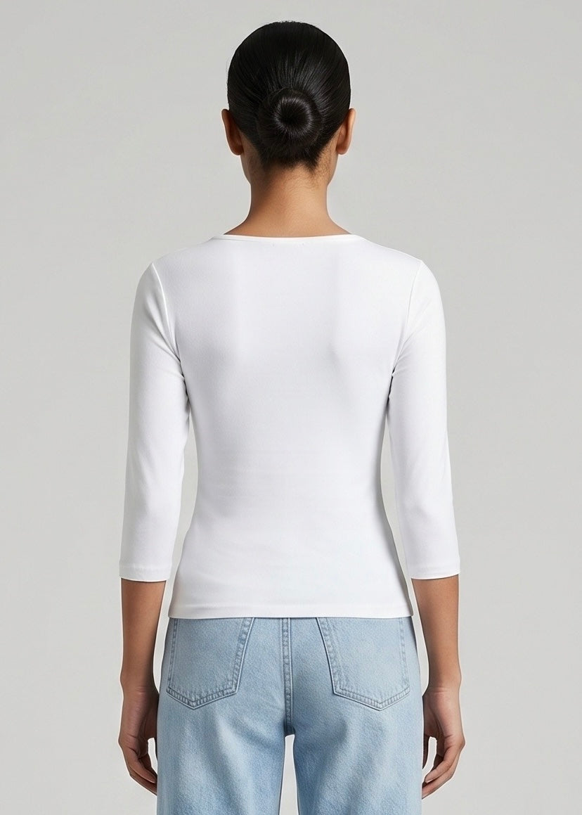 Poise Top, White
