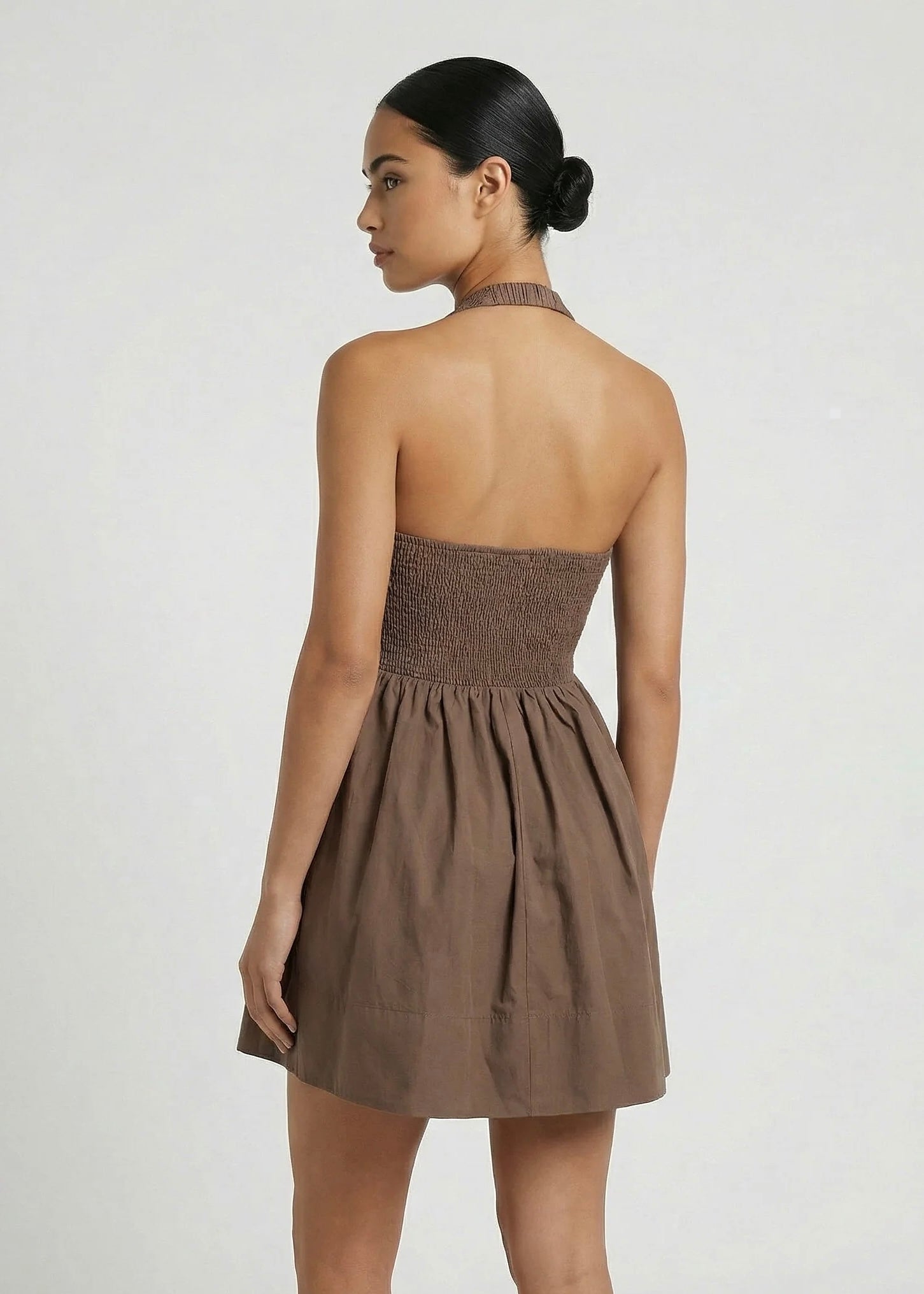 Mallory Mini Dress, Choc