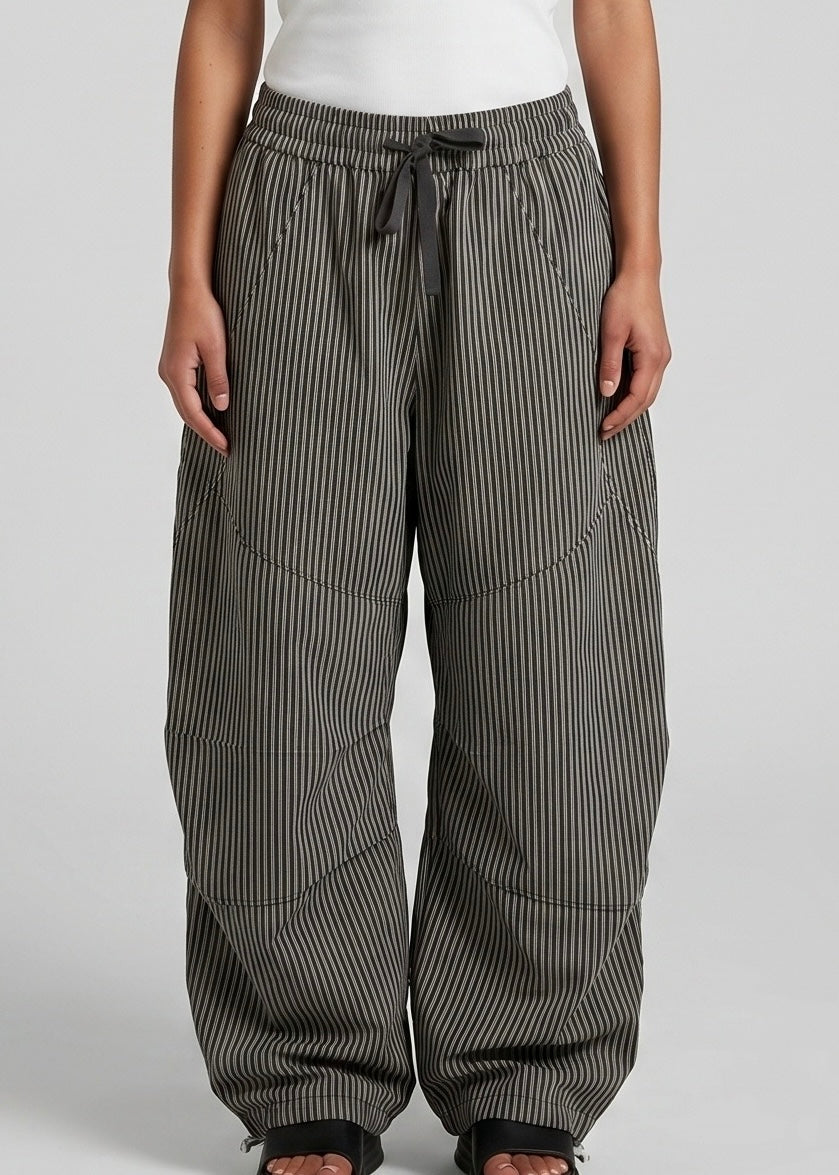 Deni Pant, Grey/Stripe