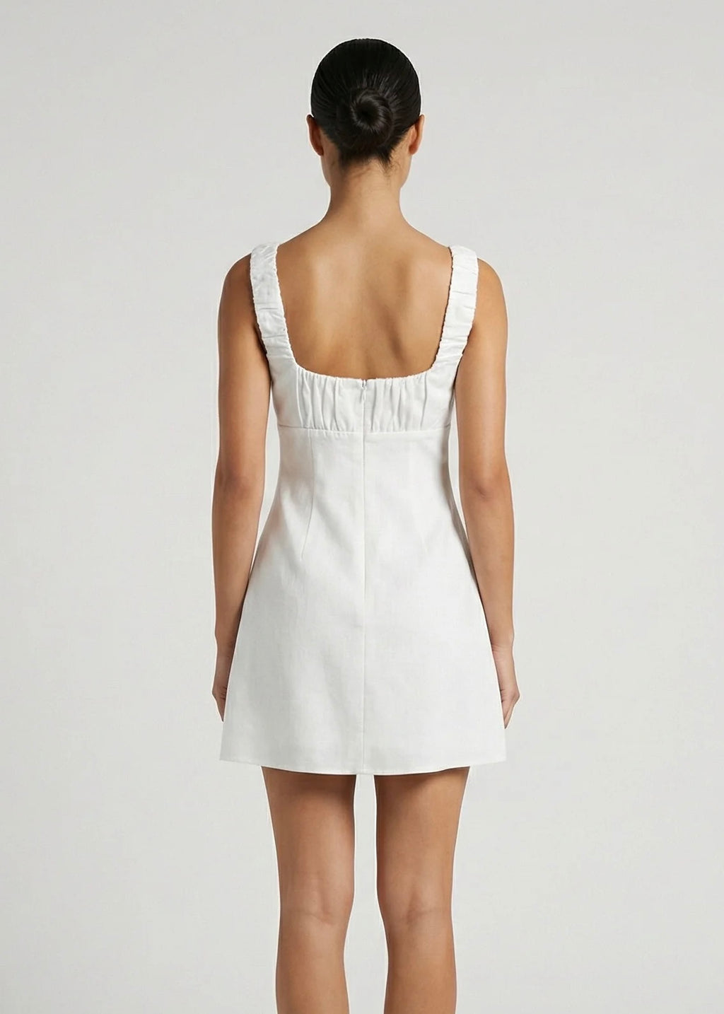 Yolanda Mini Dress, White