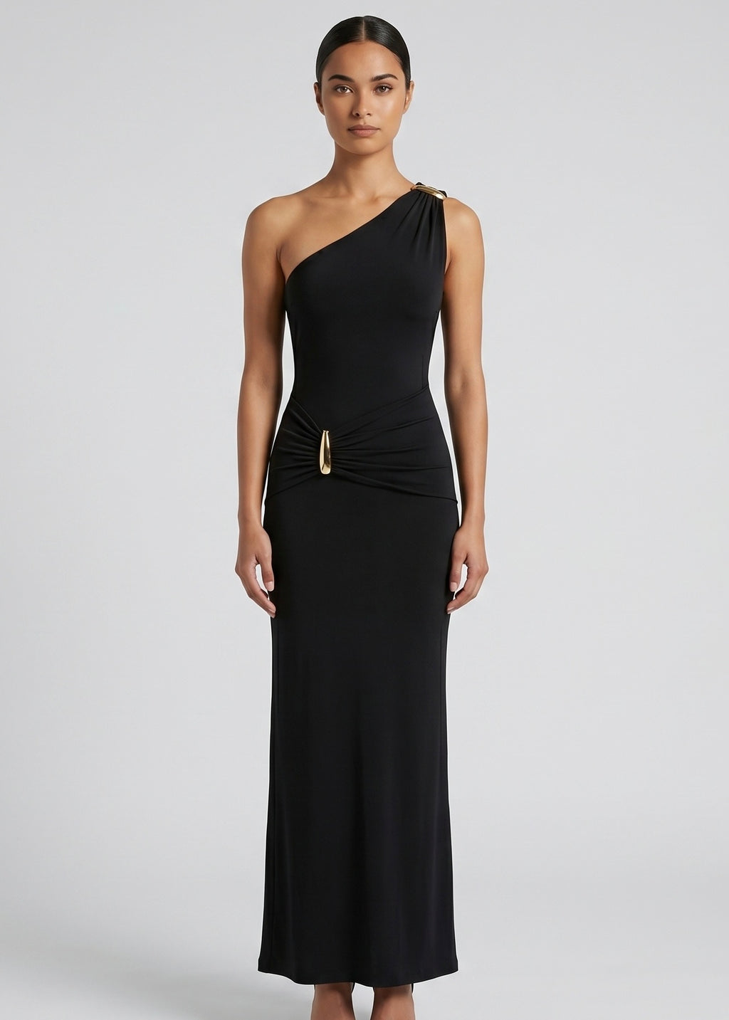 Kimata Maxi Dress, Black