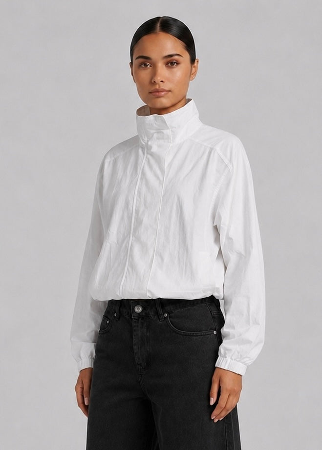 Parkway Windbreaker, White