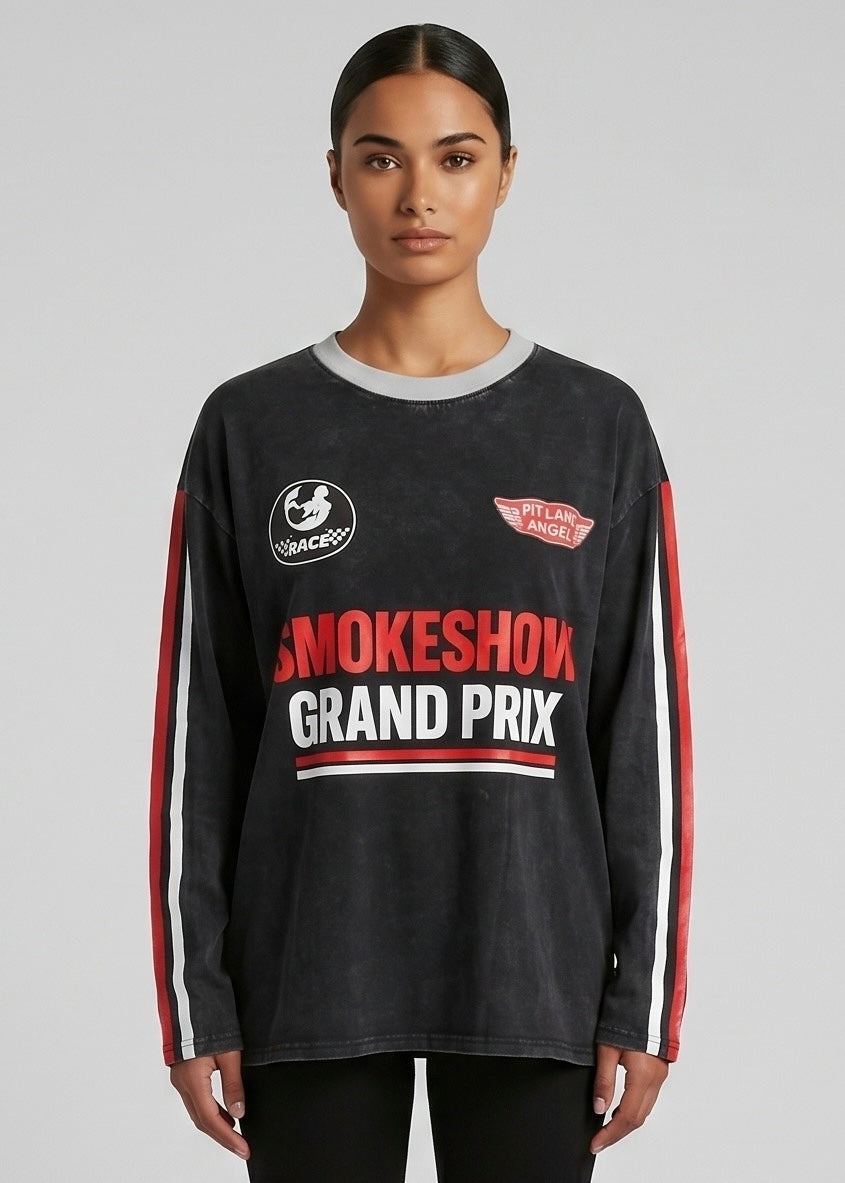 Smokeshow Longsleeve Tee, Acid