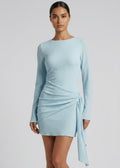 Chandon Mini Dress, Blue