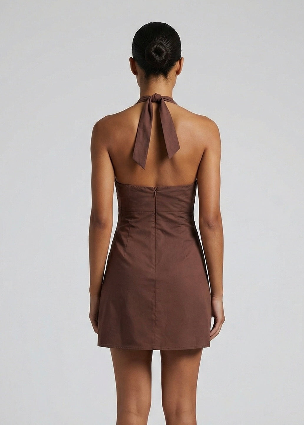 Rumour Mini Dress, Choc