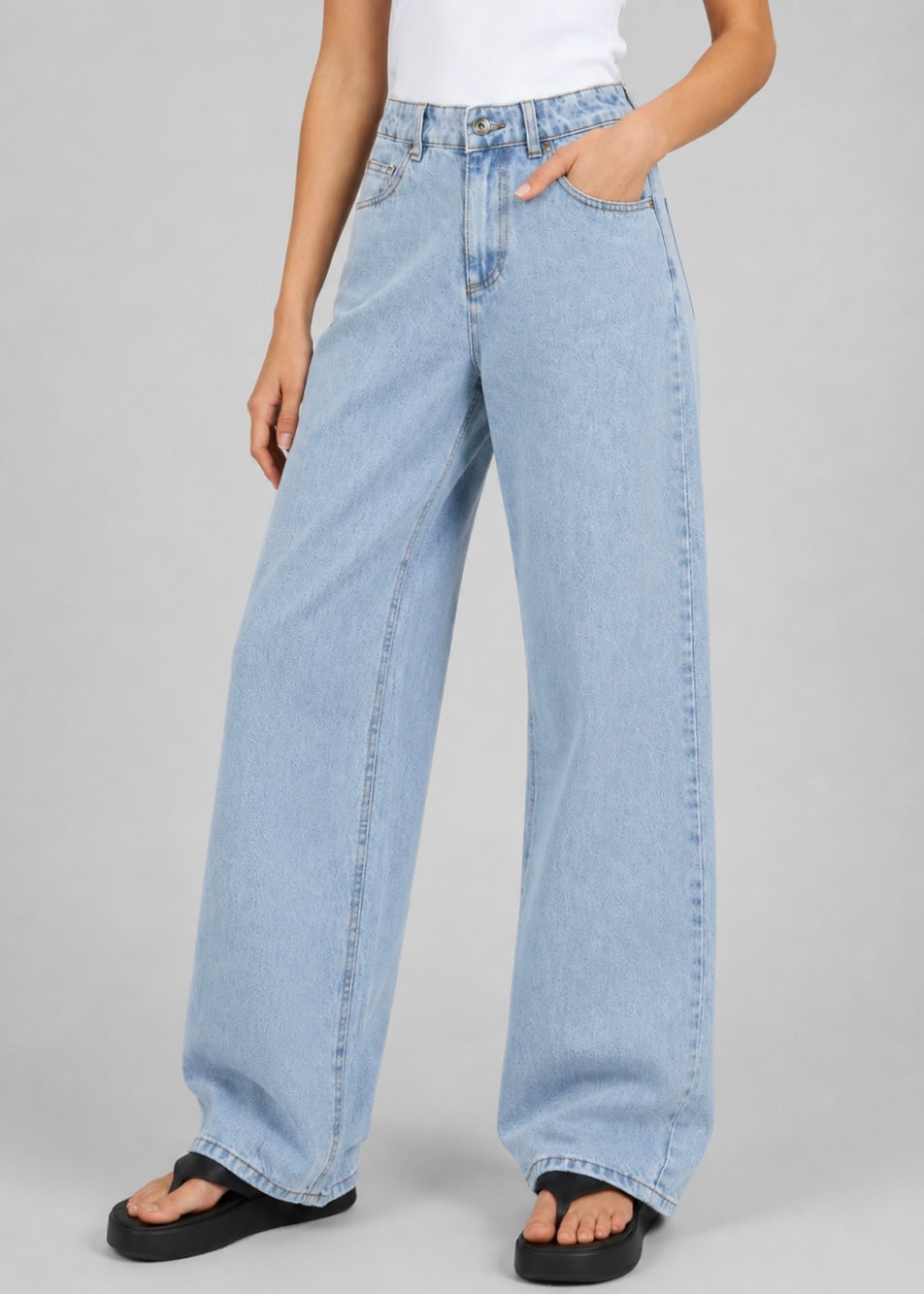 Derby Denim Jean, Light Wash