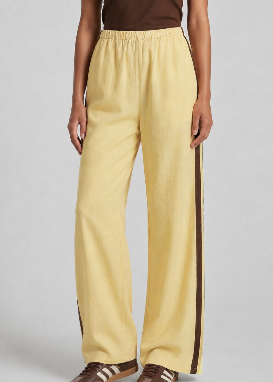 Rally Racer Pant, Yellow/Choc