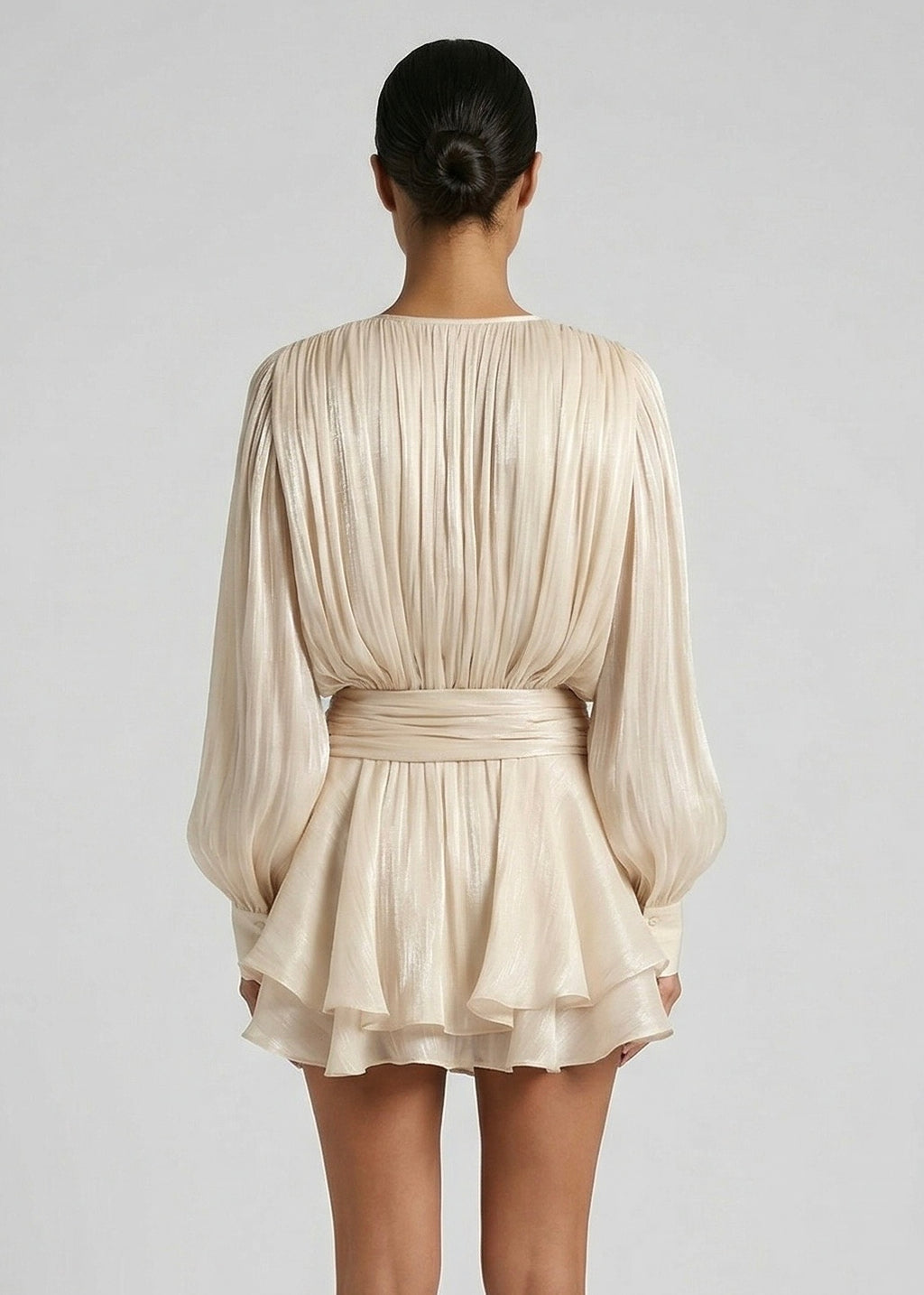 Merrin Mini Romper, Oyster