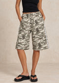 Ranger Jorts, Camo/ White