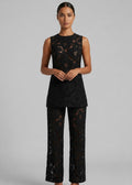 Sersie Lace Pant, Black