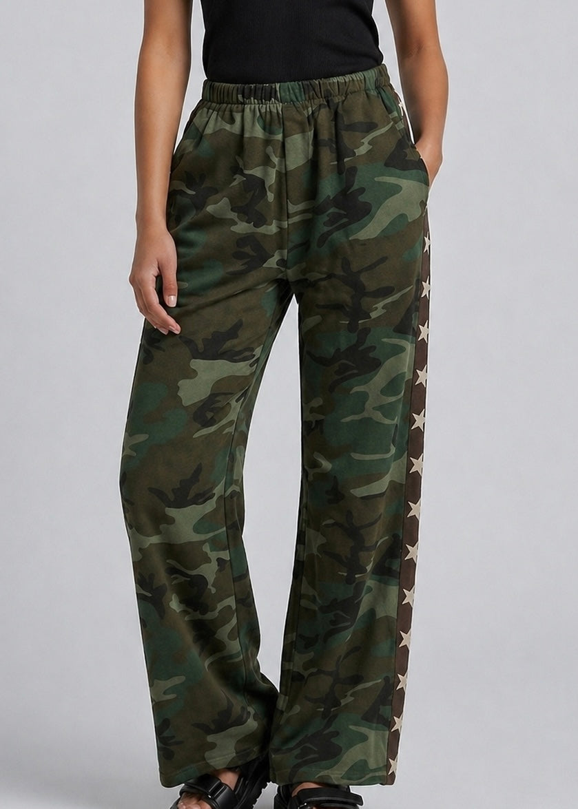 Decoy Racer Pant, Camo/Choc Star