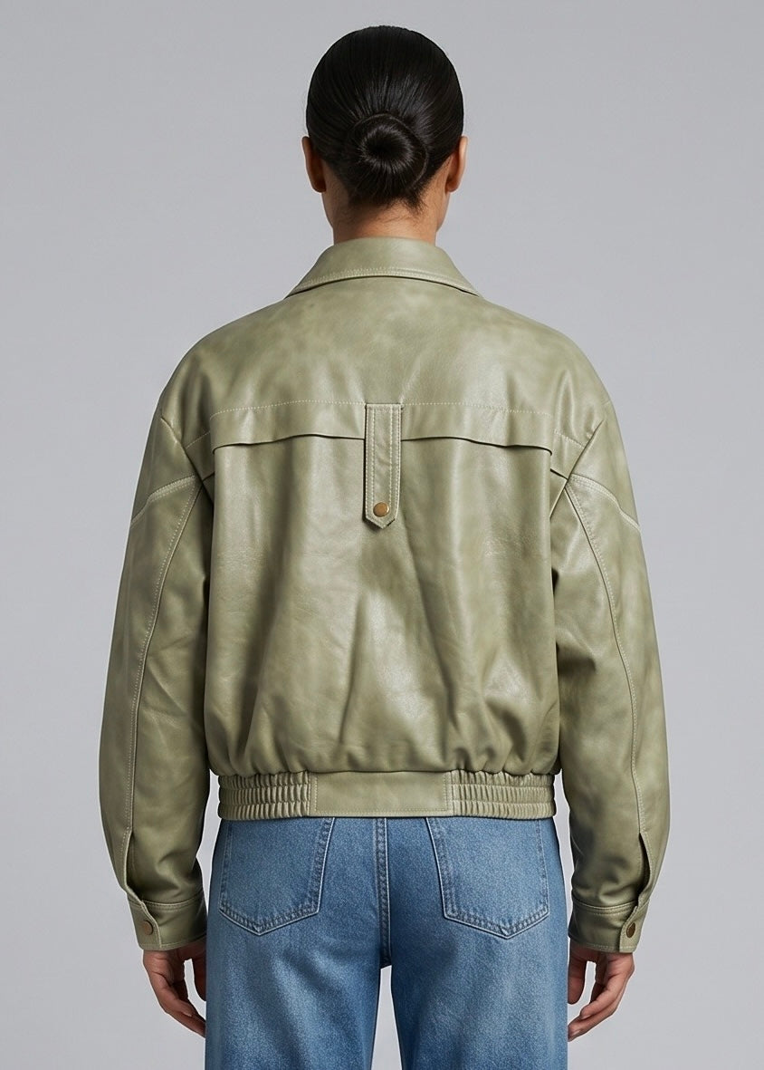 Vinnie Bomber Jacket, Olive