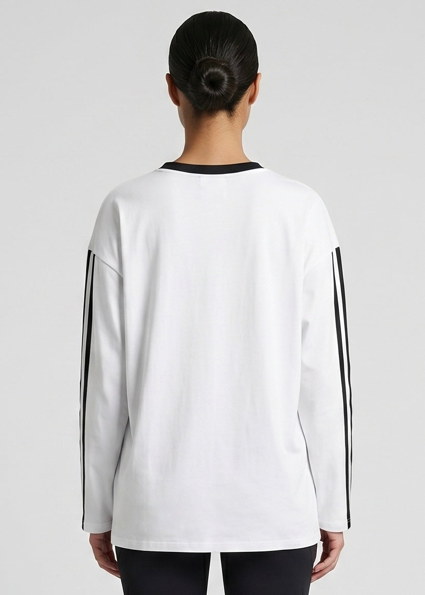 Smokeshow Longsleeve Tee, White
