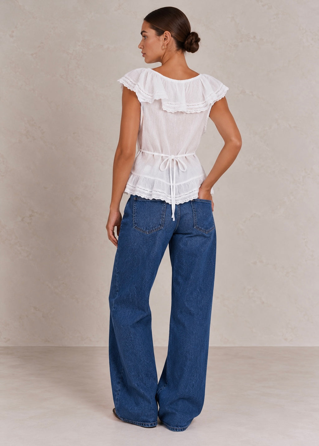 Roma Top, White