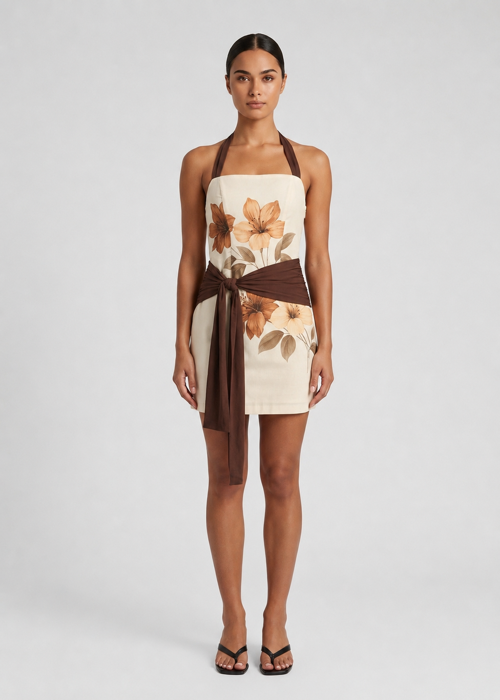 Ophelia Mini Dress, Cream