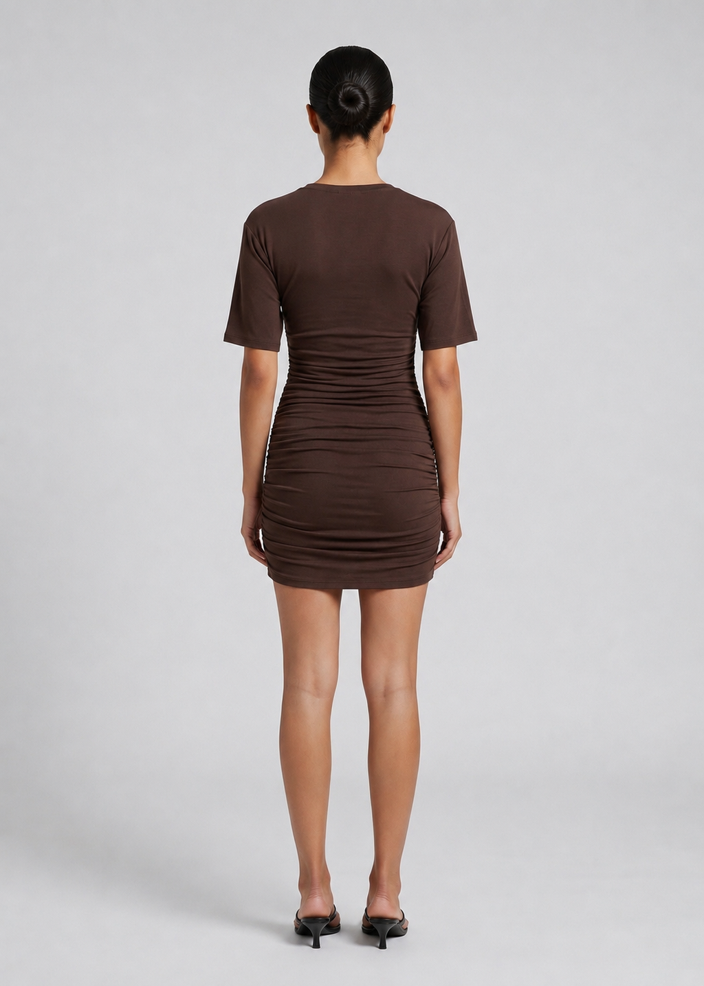 Orello Mini Dress, Choc