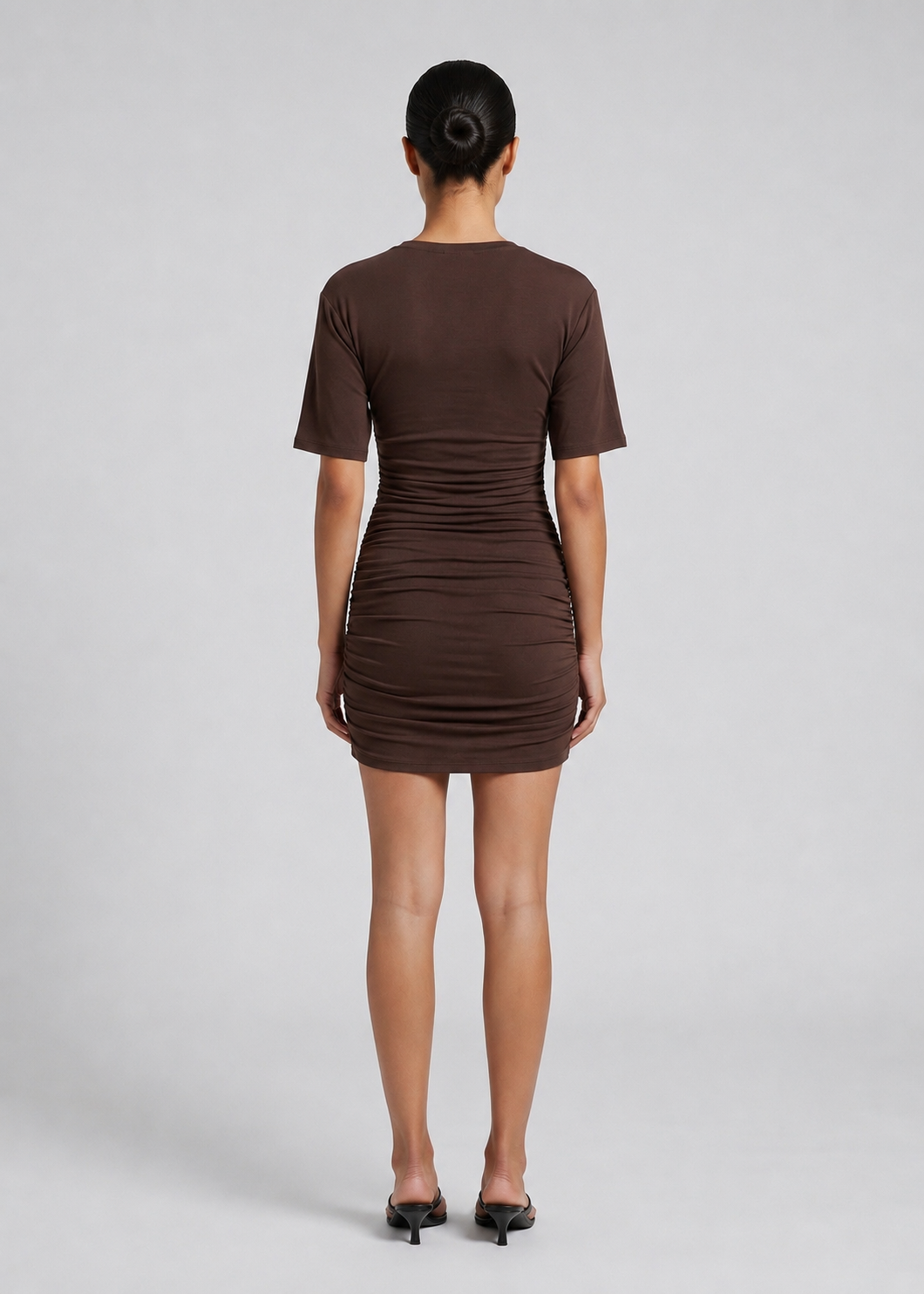 Orello Mini Dress, Choc