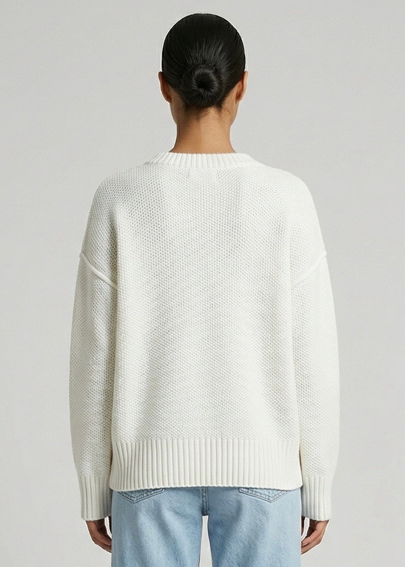Rache Knit Jumper, Cream
