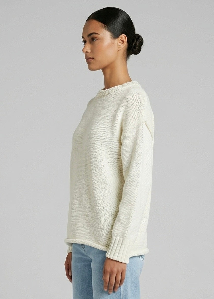 Rache Knit Jumper, Cream