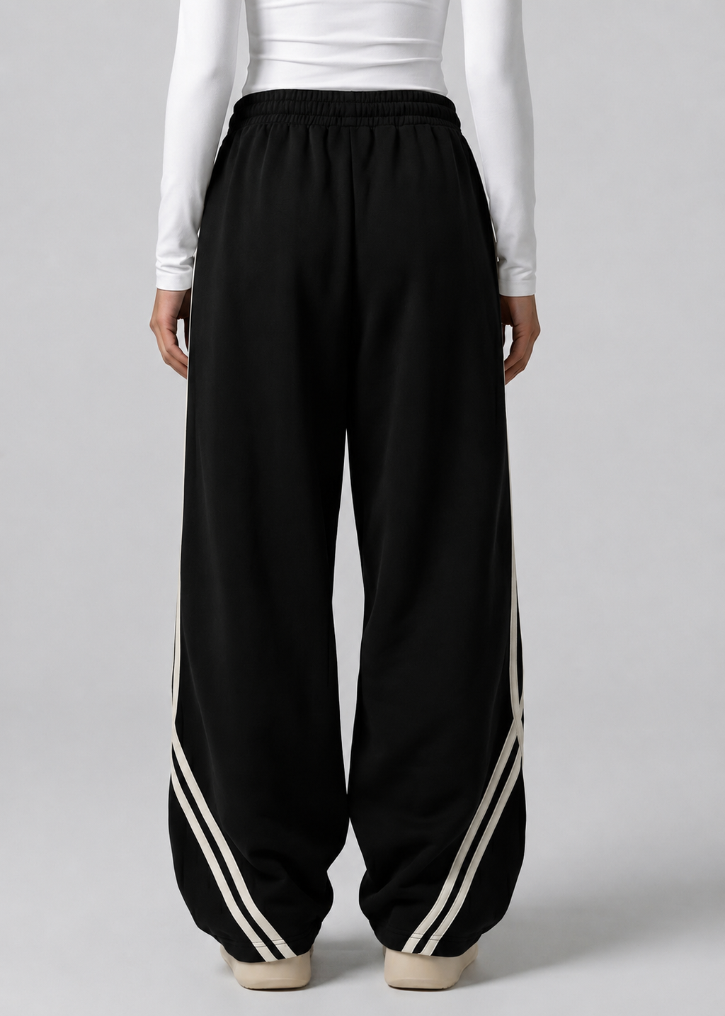 Ranch Barrel Track Pant, Black
