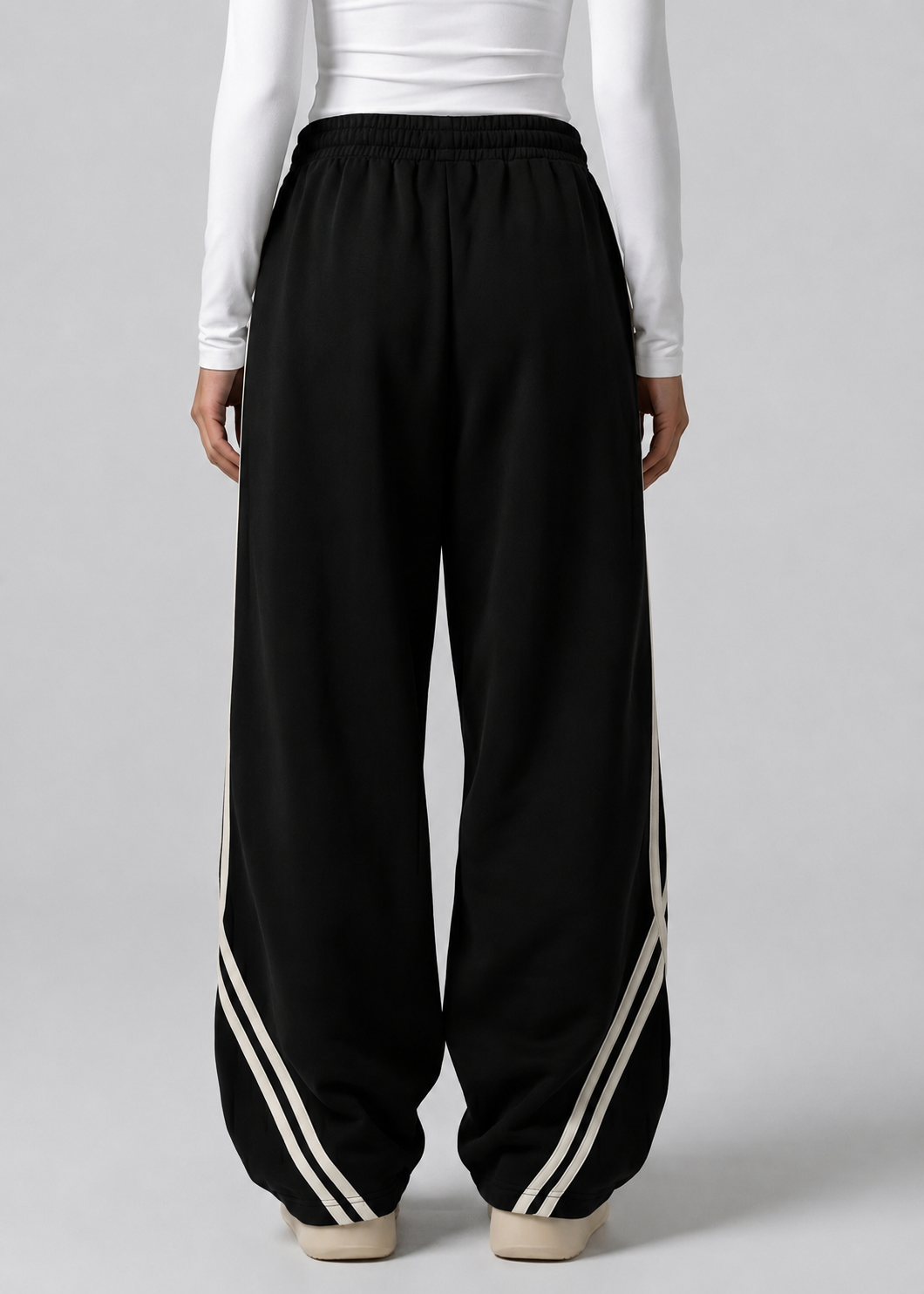 Ranch Barrel Track Pant, Black