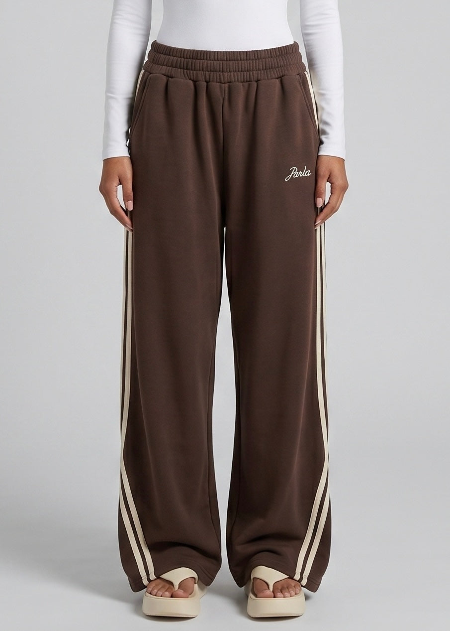 Ranch Barrel Track Pant, Choc