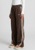 Ranch Barrel Track Pant, Choc